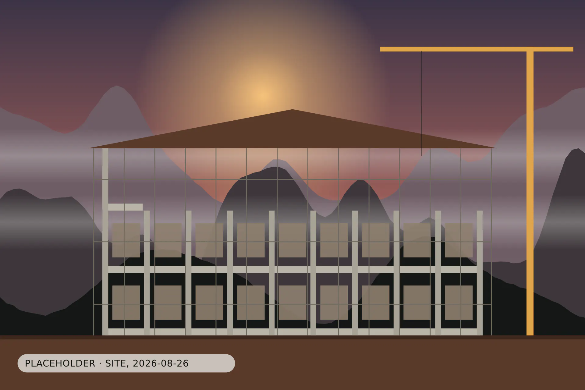 Solar and water: the site on 2026-08-26