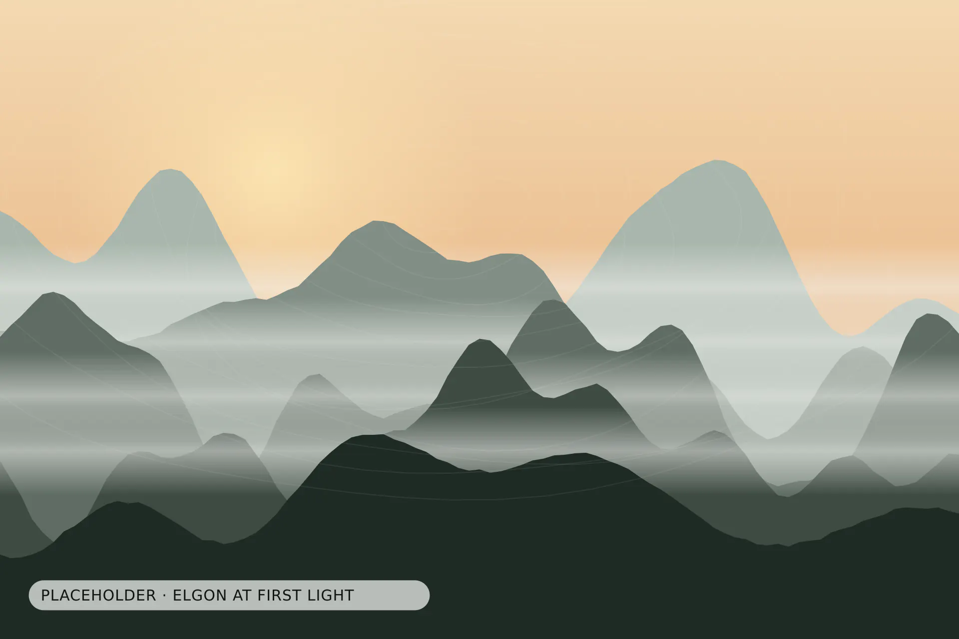 Elgon at first light